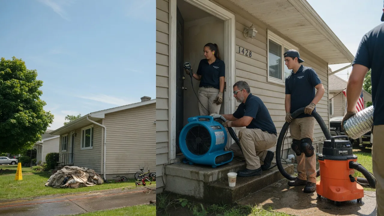 Water Damage Restoration in Parkersburg, WV near me